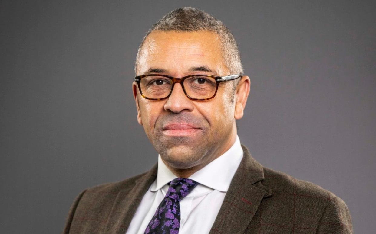 Foreign Secretary James Cleverly - Paul Grover