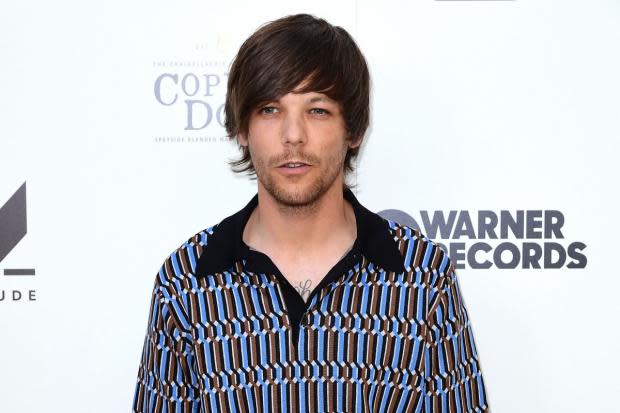 London Uk Jan 23 Louis Tomlinson Stock Photo 93420841