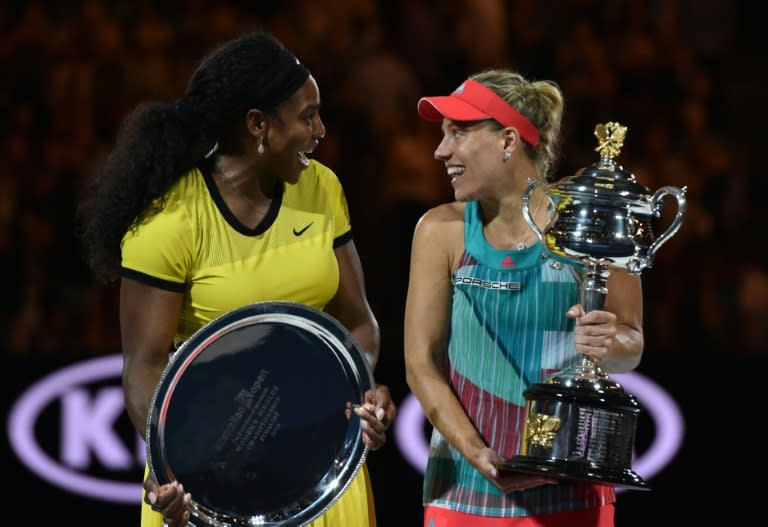 It spelled the end of the road for the American as Kerber held her nerve to win her first Grand Slam when Williams put another volley long