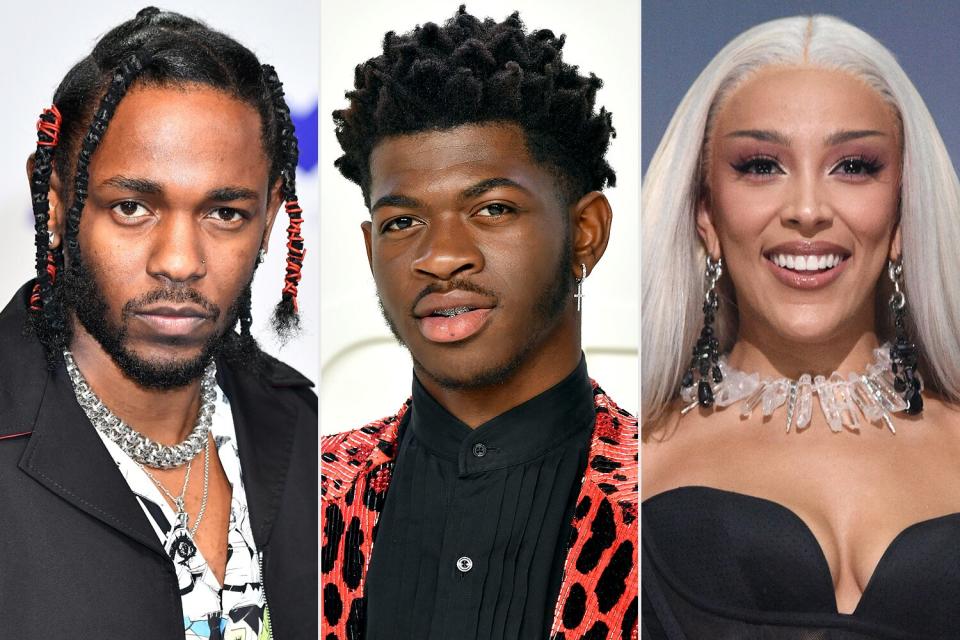 Kendrick Lamar, Lil Nas X, Doja Cat