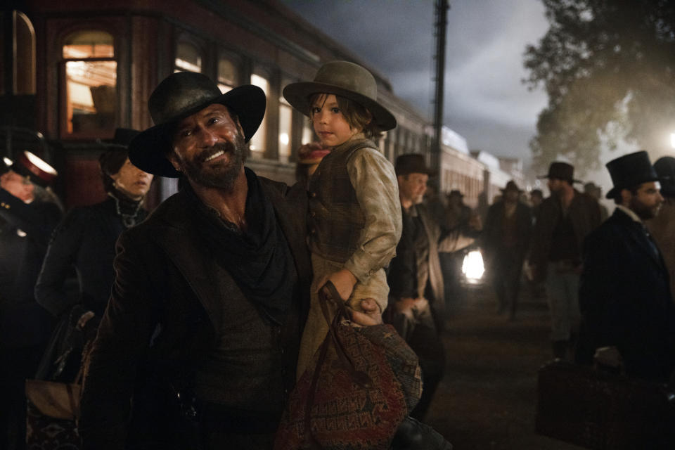 Tim McGraw and Audie Rick in “1883” - Credit: Sarah Coulter/ViacomCBS