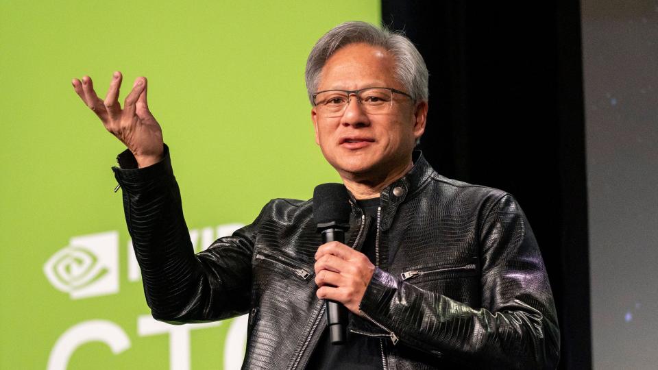 Jensen Huang moved to the United States when he was 9 years old and did not speak English.  (BBC)