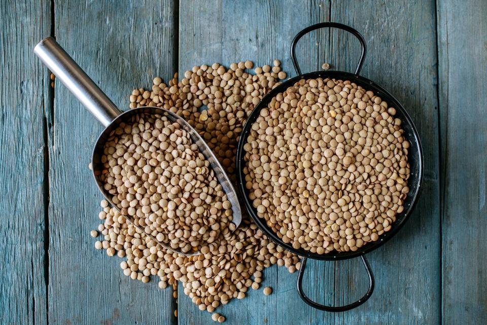 1) Lentils