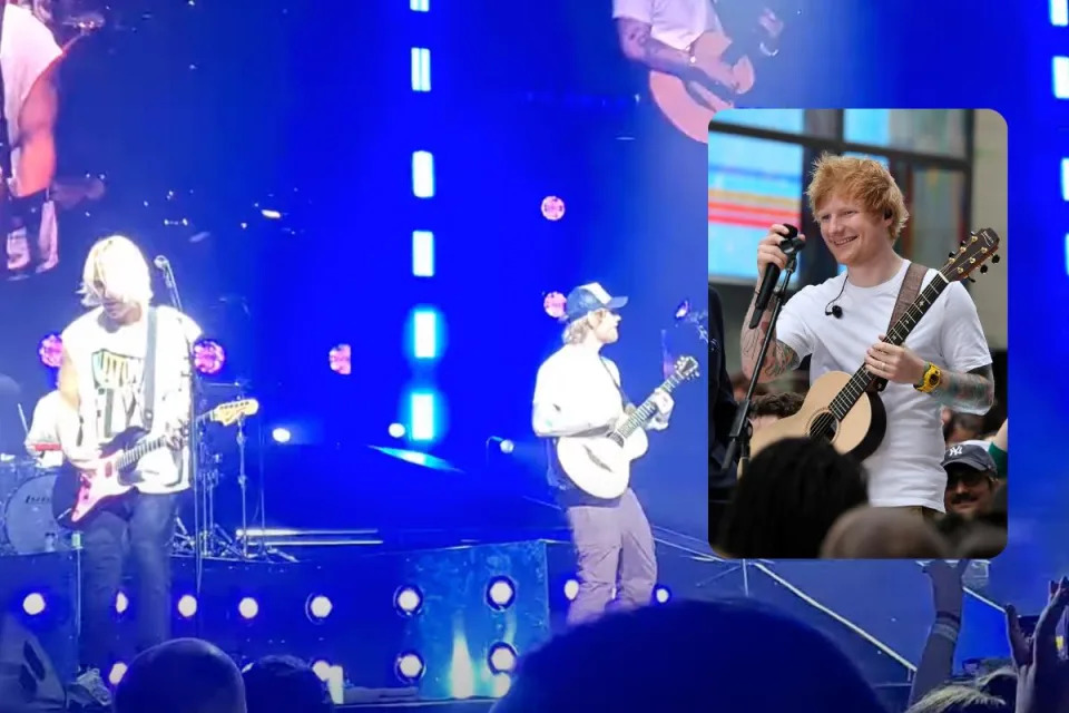 Ed Sheeran Busted Hero