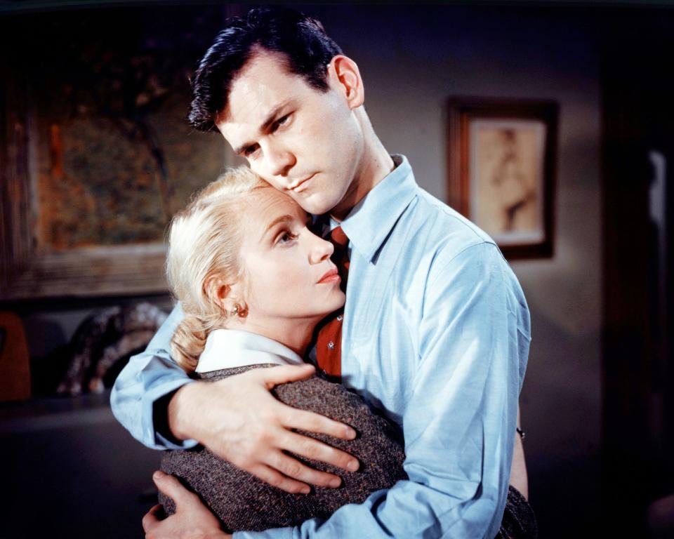 Don Murray with Eva Marie Saint in A Hatful of Rain, 1957