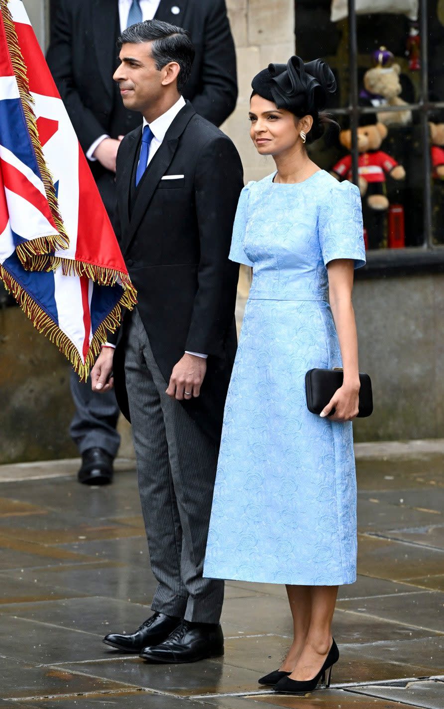 Murt wore a dress by British label Claire Mischevani to the Coronation last year