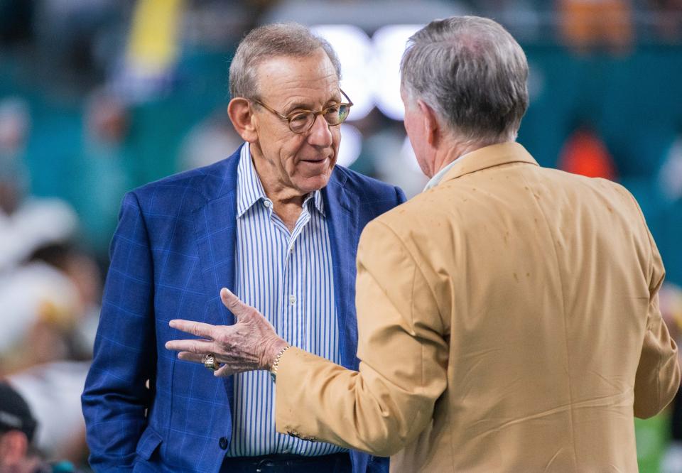 Developer and Miami Dolphins owner Stephen Ross said he still believes a UF campus can happen in West Palm Beach.