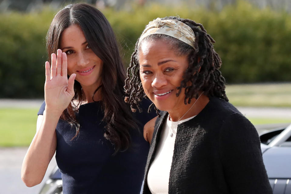 Meghan and her social worker mum are notoriously close, with the actress crediting her inspiring mum for her upbringing. Photo: Getty