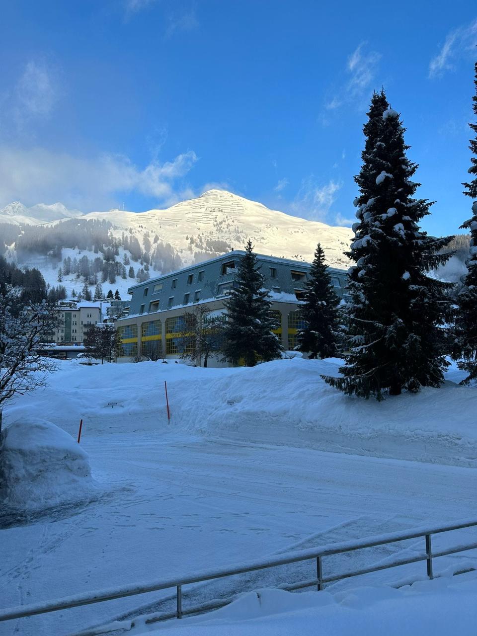 Davos is a Swiss ski resort