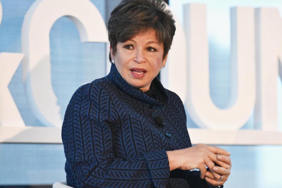 Valerie Jarrett: Barr referred to the former White House adviser in a now-deleted tweet (Getty Images)