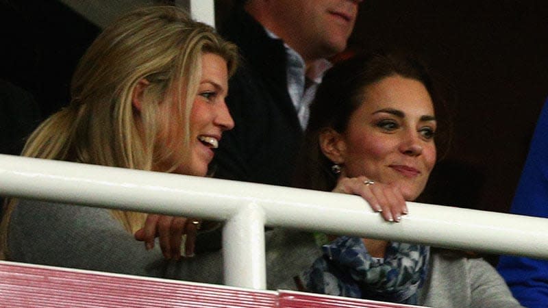 Natasha Archer y Kate Middleton