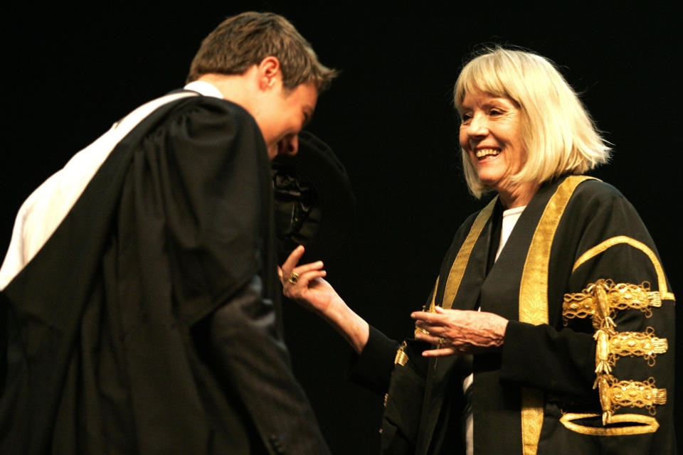 Dame Diana Rigg to step down as university chancellor