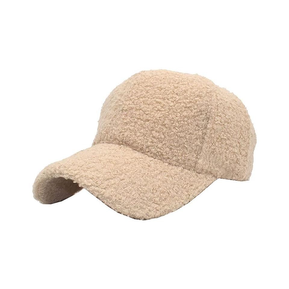 Warm Teddy Fleece Baseball Cap