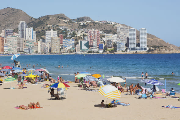 benidorm most popular destination for brits