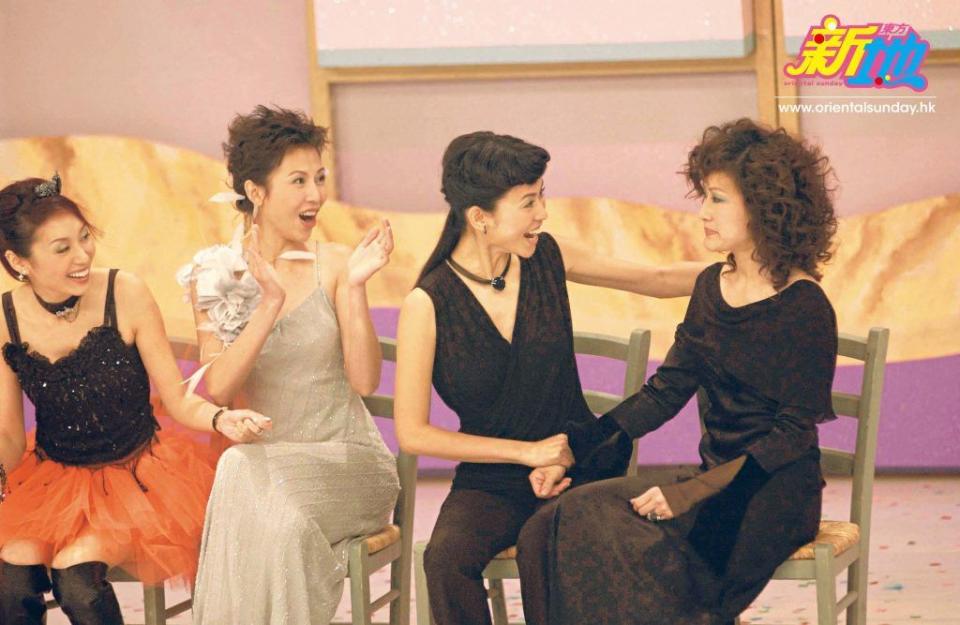 郭可盈、蔡少芬、宣萱、陳慧珊被譽為TVB「四大花旦」