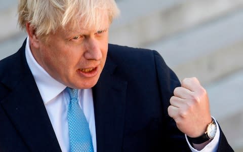 Boris Johnson - Credit: GEOFFROY VAN DER HASSELT/AFP