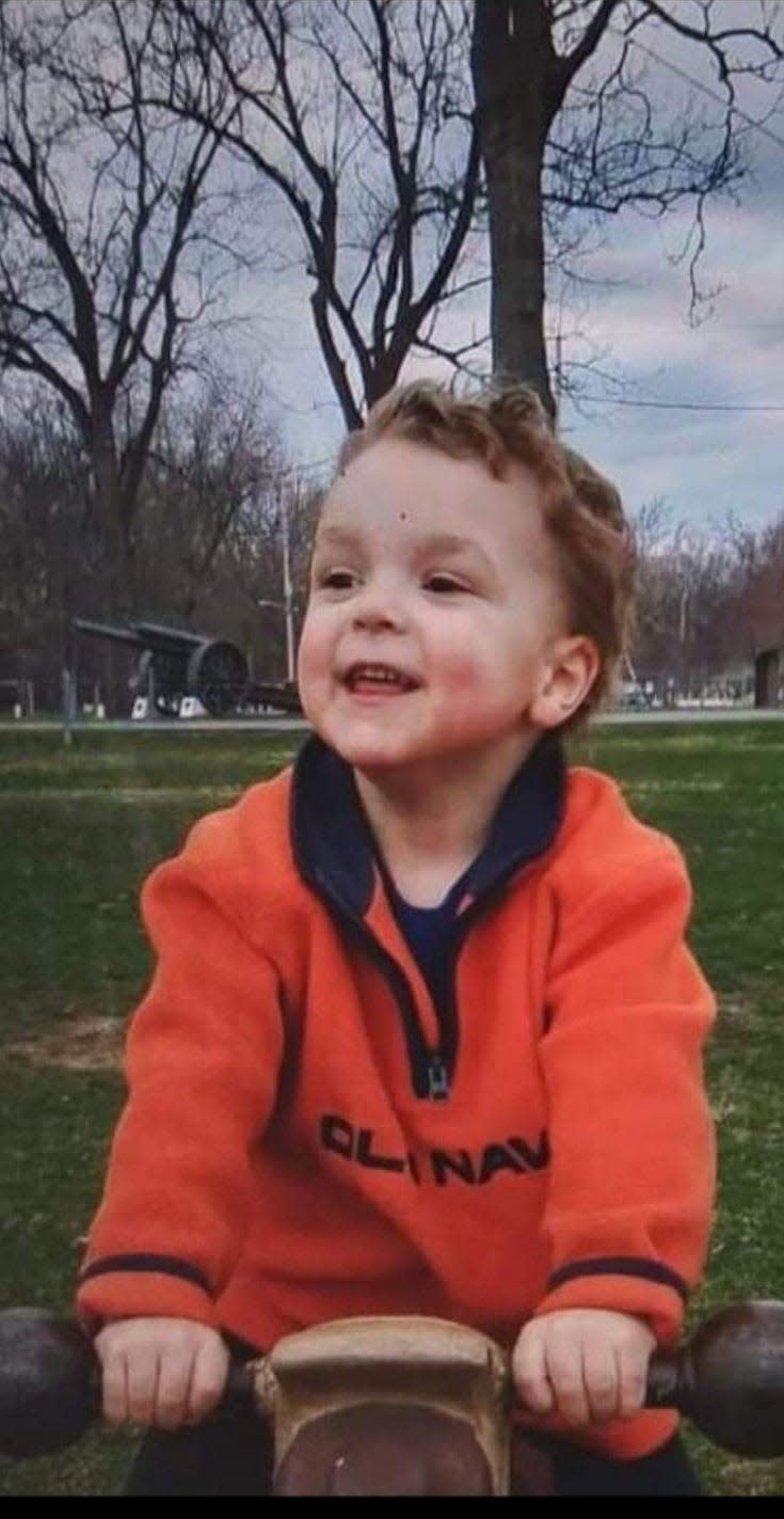 Judah Morgan, 4, died on Oct. 11, 2021, after he was beaten and tortured by his own parents, both of whom are now serving lengthy prison sentences. His foster mother, who cared for Judah for most of his life, is now calling for a criminal investigation into the Indiana Department of Child Services' handling of the Northern Indiana boy's case.