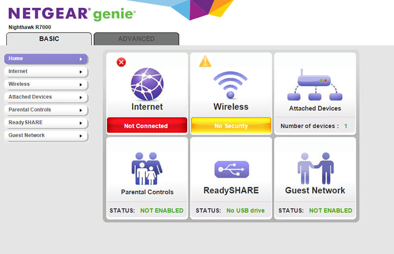 Netgear's setup interface is arguably the less refined of the lot, but it remains straightforward to navigate and use. Besides, the router comes preconfigured, so most users can simply plug and play.