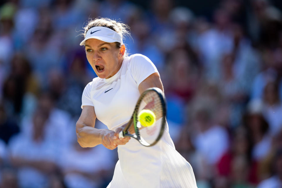 Simona Halep, tenista rumana, ha ocupado el número uno del mundo durante su carrera profesional. (Foto: Simon Bruty/Anychance/Getty Images)