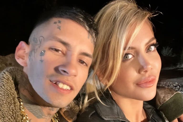 El propio L-Gante admitió que tuvo una historia de amor con Wanda Nara (Foto: Instagram @lgante_keloke)