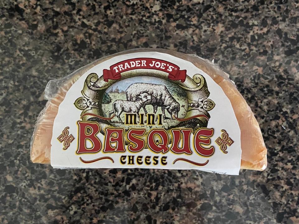 trader joe's mini basque cheese