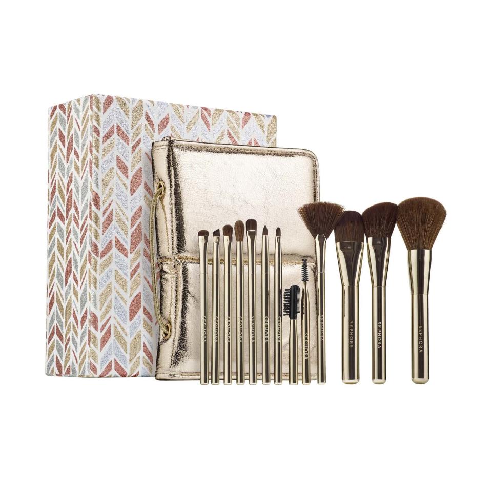 Sephora Collection Stand Up and Shine Prestige Pro Brush Set