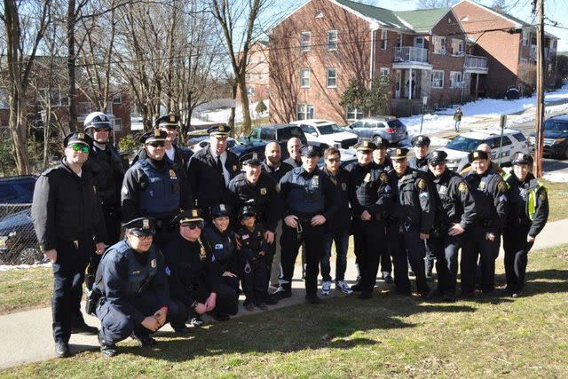 <p>Tarrytown PD/X</p> Ethan Hierro with the Tarrytown Police Department.