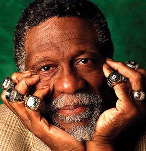 Eleven-time NBA champion Bill Russell