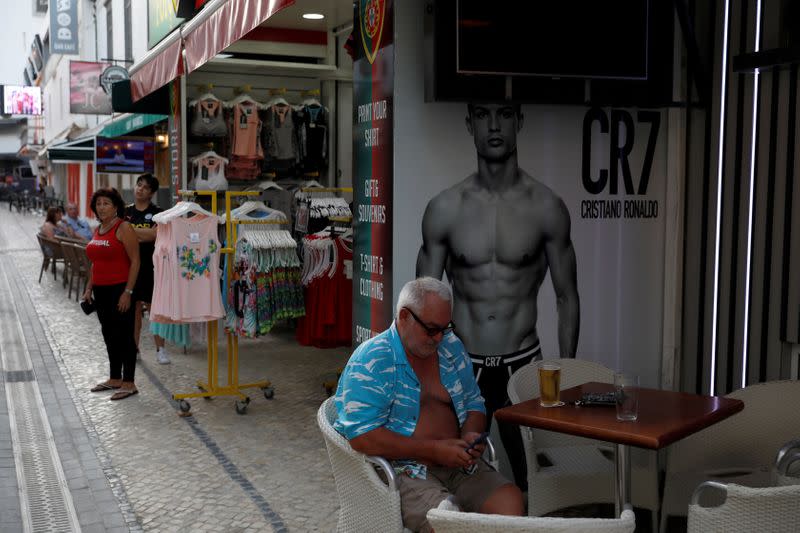 FILE PHOTO: Tourism during COVID-19 in Algarve region