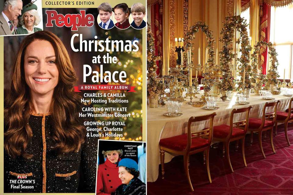 <p>Alamy </p> Christmas at the Palace: A Royal Family Album