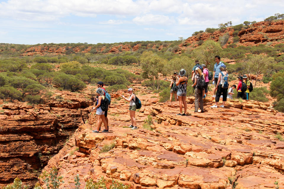 The popular rock climb will be discontinued in October (Watarrka pictured). Source: AAP