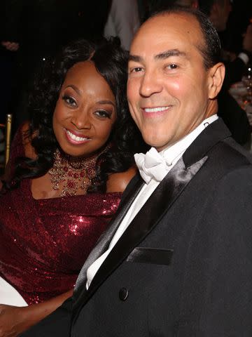 <p>Sylvain Gaboury/Patrick McMullan/Getty </p> Star Jones and Ricardo Lugo at the 65th Viennese Opera Ball on February 07, 2020 in New York City.