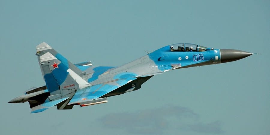 Su-30 fighter jet