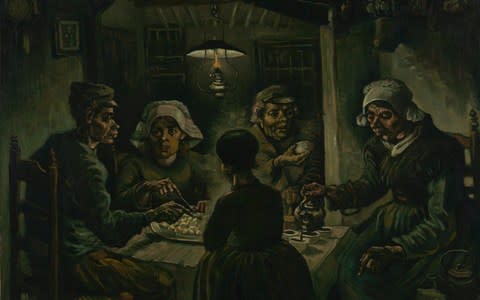 The Potato Eaters (1885), by Vincent Van Gogh - Credit: Van Gogh Museum, Amsterdam (Vincent van Gogh Foundation)