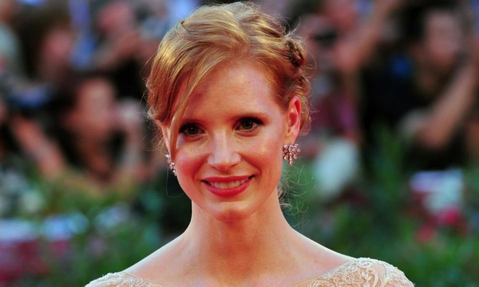 Jessica Chastain in Venice, 2011.