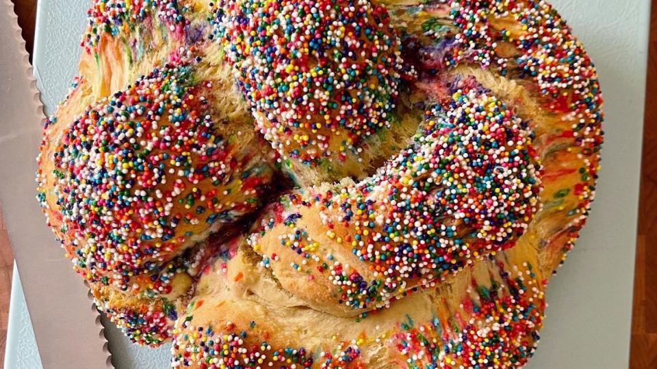 Rainbow bread