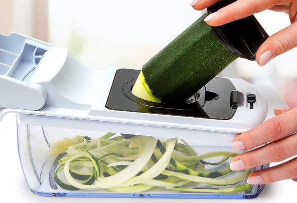 Become the champion of dinner prepping with this 9-in-1 vegetable chopper