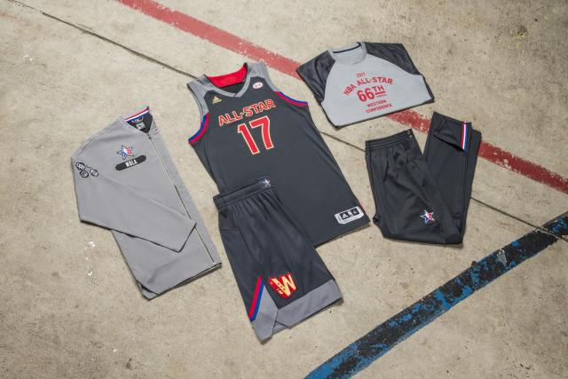 Here are the 2017 NBA All-Star Game uniforms, which certainly will cover  bodies