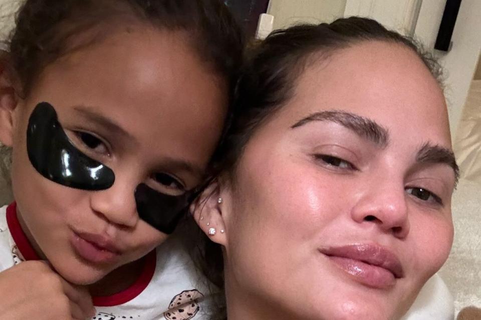 <p>Chrissy Teigen/Instagram</p> Chrissy Teigen and daughter Luna