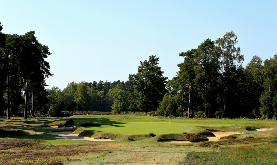 Worplesdon Golf Club pictured