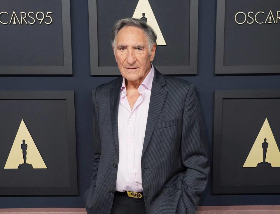 Judd Hirsch arrives at the 95th Academy Awards Nominees Luncheon on Monday, Feb. 13, 2023, at the Beverly Hilton Hotel in Beverly Hills. Hirsch will receive the Spotlight Award at the Fremont Theater in San Luis Obispo on April 30, 2023, as part of the San Luis Obispo International Film Festival.