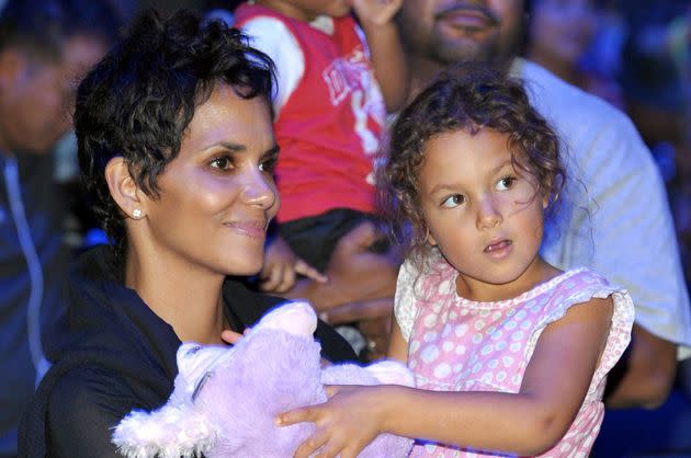 Halle Berry and her daughter, Nahla, attend 