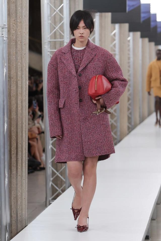 Emma Corrin Closes Miu Miu's FW23 Paris Fashion Week Show