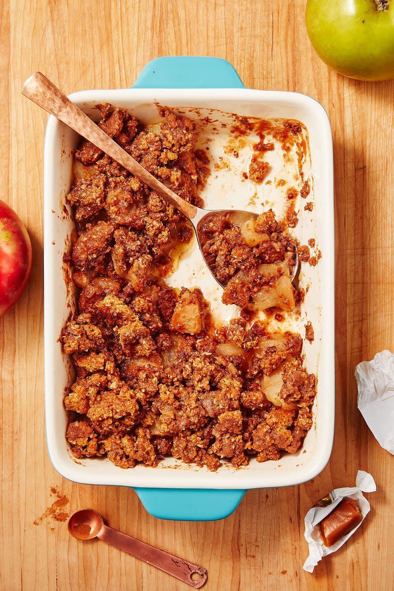 Hob Nob Toffee Apple Crumble