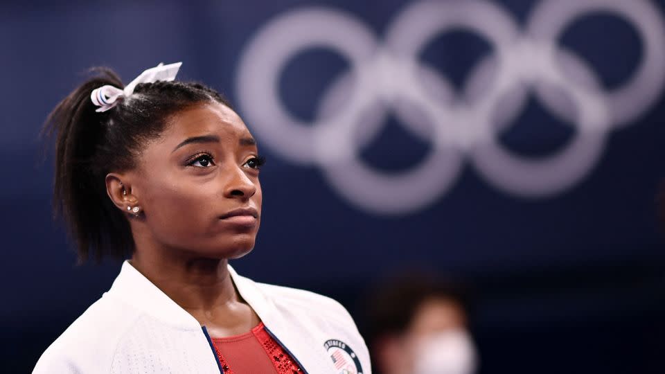Biles is set to compete at the Paris Olympics later this year. - Loic Venance/AFP/Getty Images