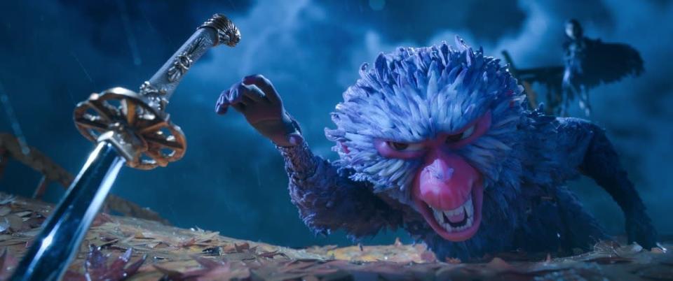 Monkey (Charlize Theron) in “Kubo and the Two Strings.” (United International Pictures)