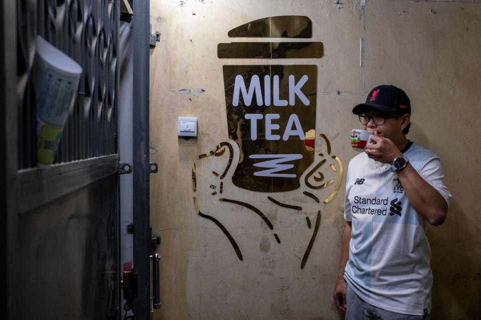 HONG KONG-TÉ CON LECHE (AP)