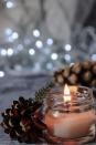 <p>For a fun activity that doubles as an excuse to make homemade gifts for neighbors, <a href="https://www.oprahmag.com/life/a27540576/diy-homemade-candles/" rel="nofollow noopener" target="_blank" data-ylk="slk:make your own scented candles;elm:context_link;itc:0;sec:content-canvas" class="link ">make your own scented candles</a>. It's surprisingly easy, plus there's dozens of <a href="https://www.oprahmag.com/life/health/a30644595/essential-oils-for-allergies/" rel="nofollow noopener" target="_blank" data-ylk="slk:essential oils;elm:context_link;itc:0;sec:content-canvas" class="link ">essential oils</a> that make delightful Christmas scents. Think: frankincense, cinnamon, vanilla, and—of course—Douglas fir. </p><p><a class="link " href="https://www.amazon.com/doTERRA-Douglas-Fir-Essential-Oil/dp/B015XT88WO?tag=syn-yahoo-20&ascsubtag=%5Bartid%7C10072.g.34454588%5Bsrc%7Cyahoo-us" rel="nofollow noopener" target="_blank" data-ylk="slk:SHOP ESSENTIAL OIL;elm:context_link;itc:0;sec:content-canvas">SHOP ESSENTIAL OIL</a></p>