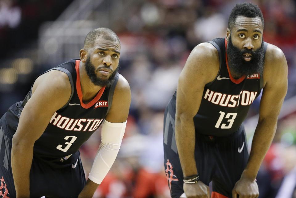 A new report details tension between Houston Rockets guards Chris Paul and James Harden.
