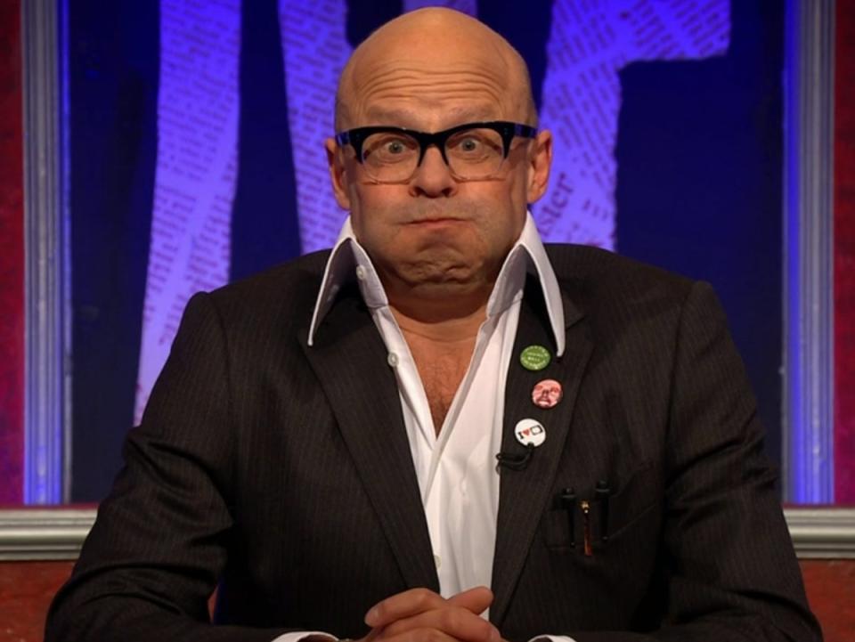 Harry Hill hosts Have I Got News For You (BBC One)